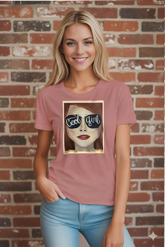 Cool Girl Co. Original Wearable Art Tee | Signature Relaxed Fit
