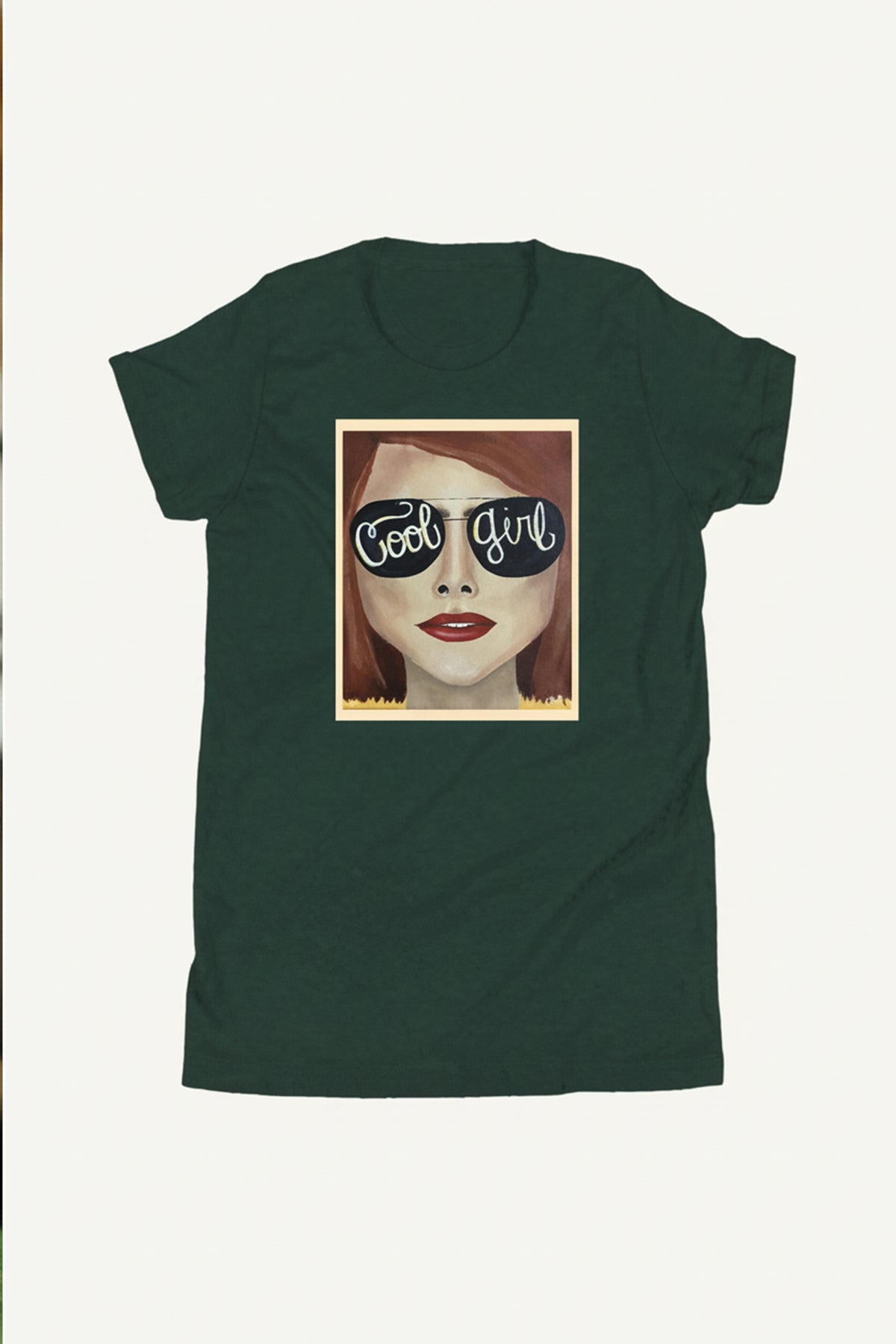 Cool Girl Co. Mini Wearable Art Tee | Youth Edition Matching Graphic T-Shirt