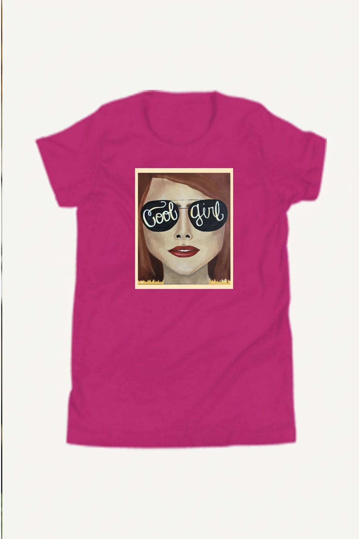 Cool Girl Co. Mini Wearable Art Tee | Youth Edition Matching Graphic T-Shirt