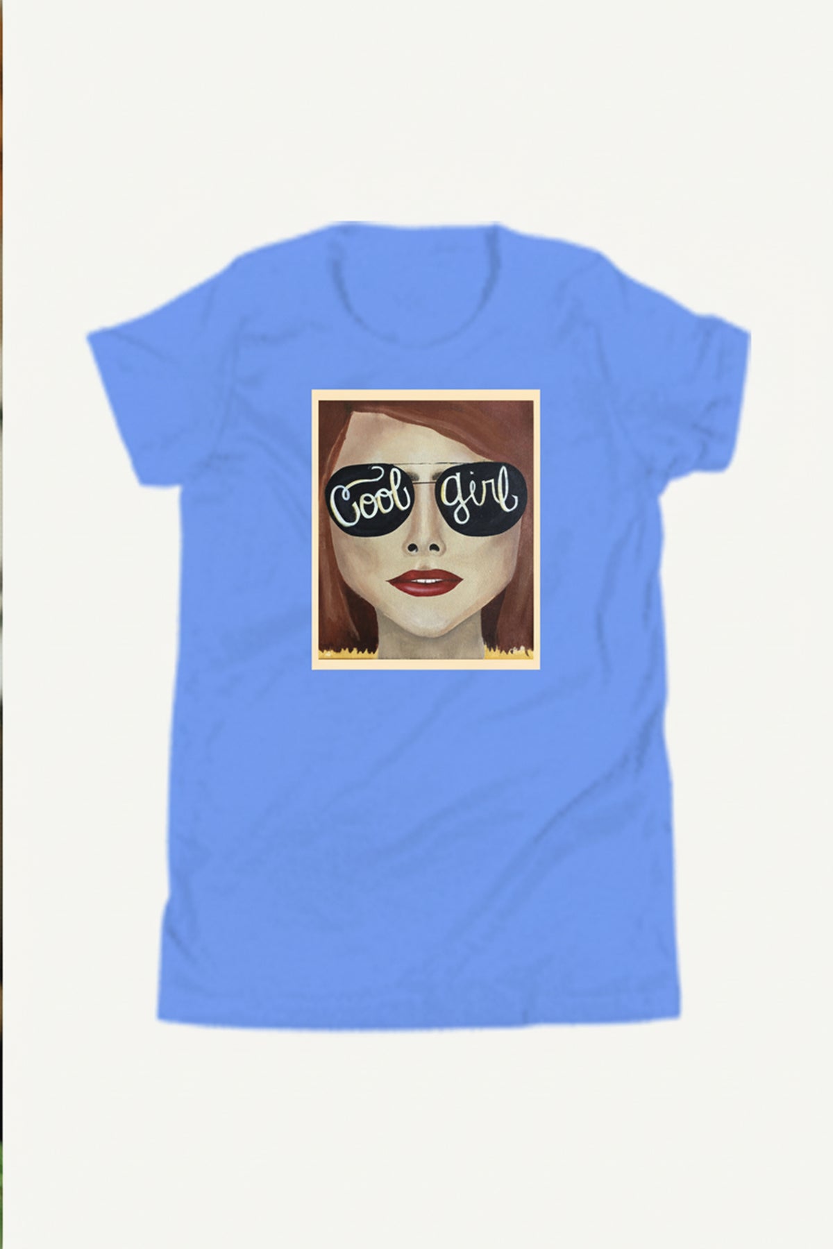 Cool Girl Co. Mini Wearable Art Tee | Youth Edition Matching Graphic T-Shirt