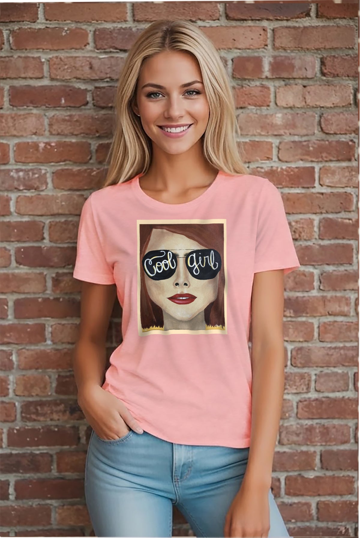 Cool Girl Co. Original Wearable Art Tee | Signature Relaxed Fit