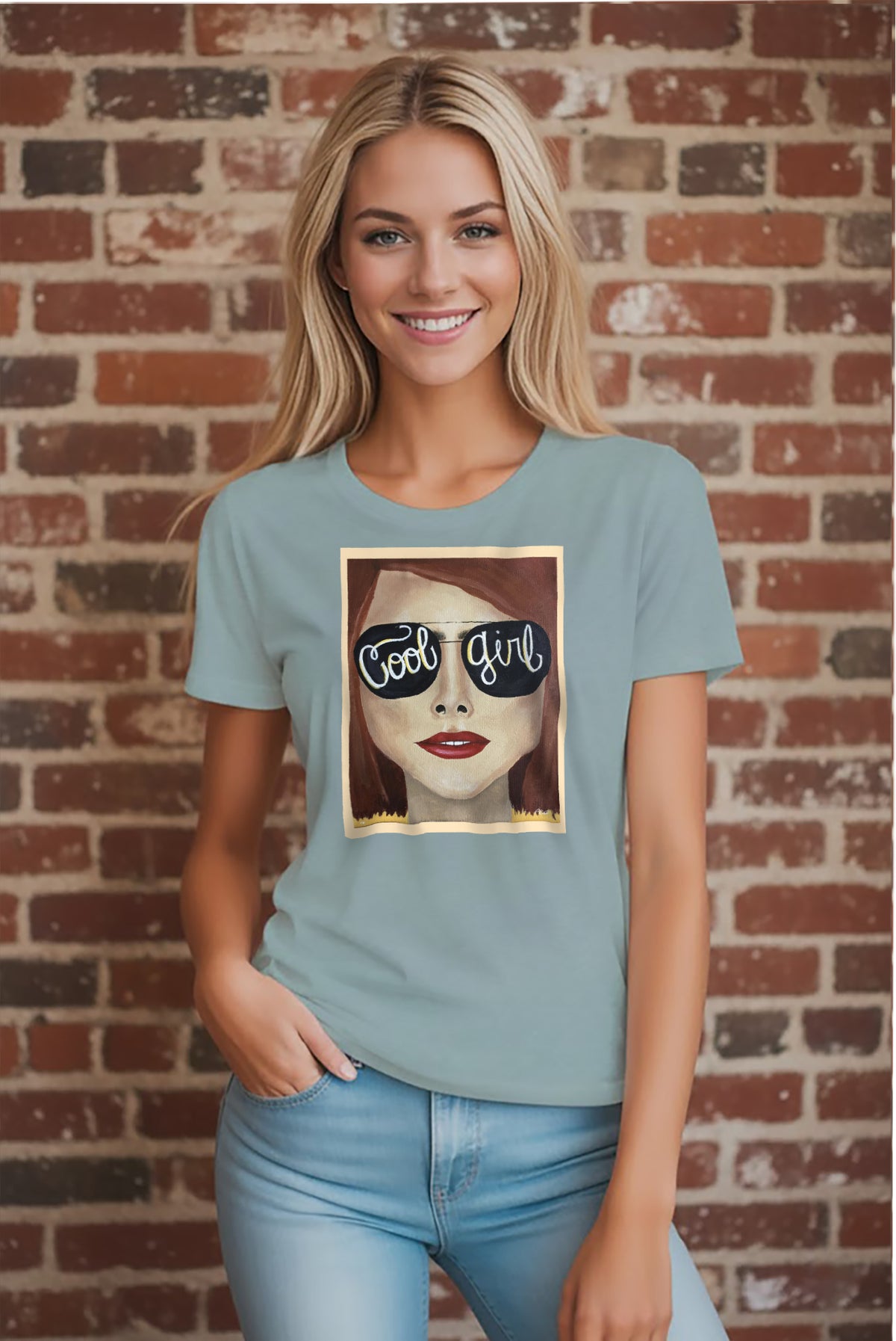 Cool Girl Co. Original Wearable Art Tee | Signature Relaxed Fit
