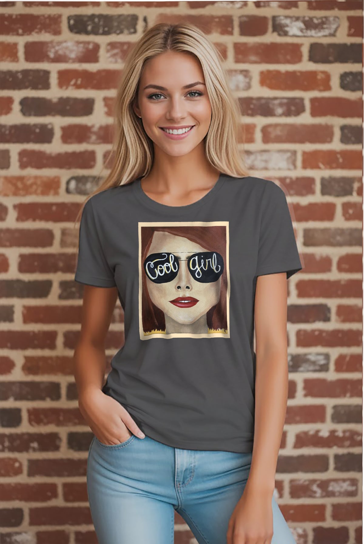 Cool Girl Co. Original Wearable Art Tee | Signature Relaxed Fit
