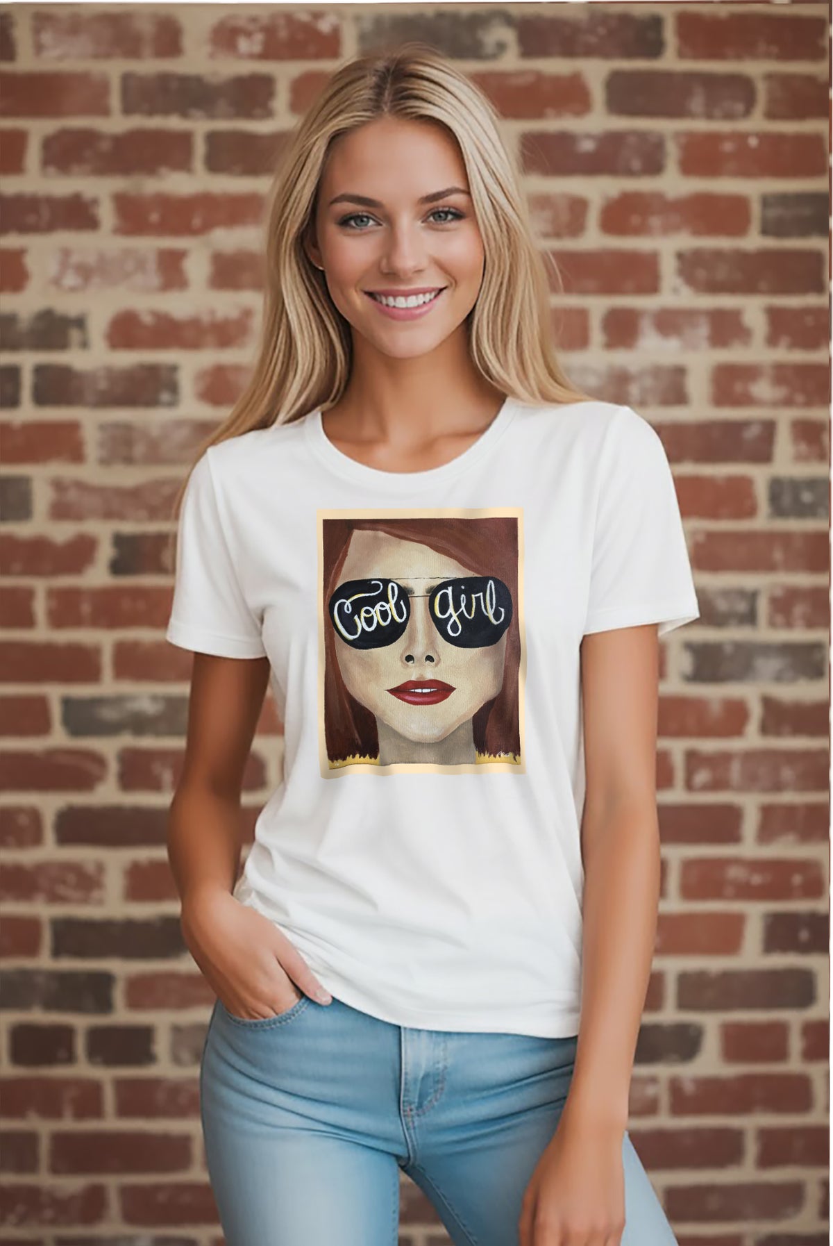 Cool Girl Co. Original Wearable Art Tee | Signature Relaxed Fit