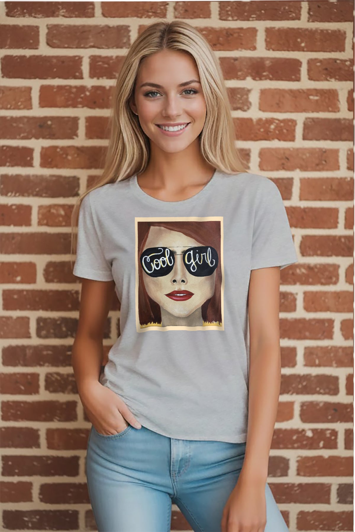 Cool Girl Co. Original Wearable Art Tee | Signature Relaxed Fit