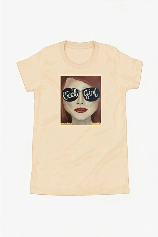 Cool Girl Co. Mini Wearable Art Tee | Youth Edition Matching Graphic T-Shirt