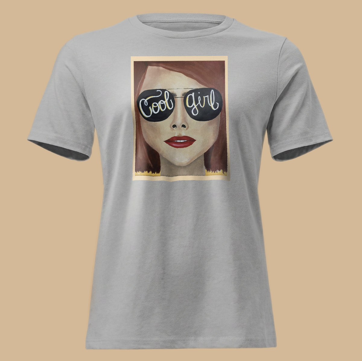 Cool Girl Co. Original Wearable Art Tee | Signature Relaxed Fit