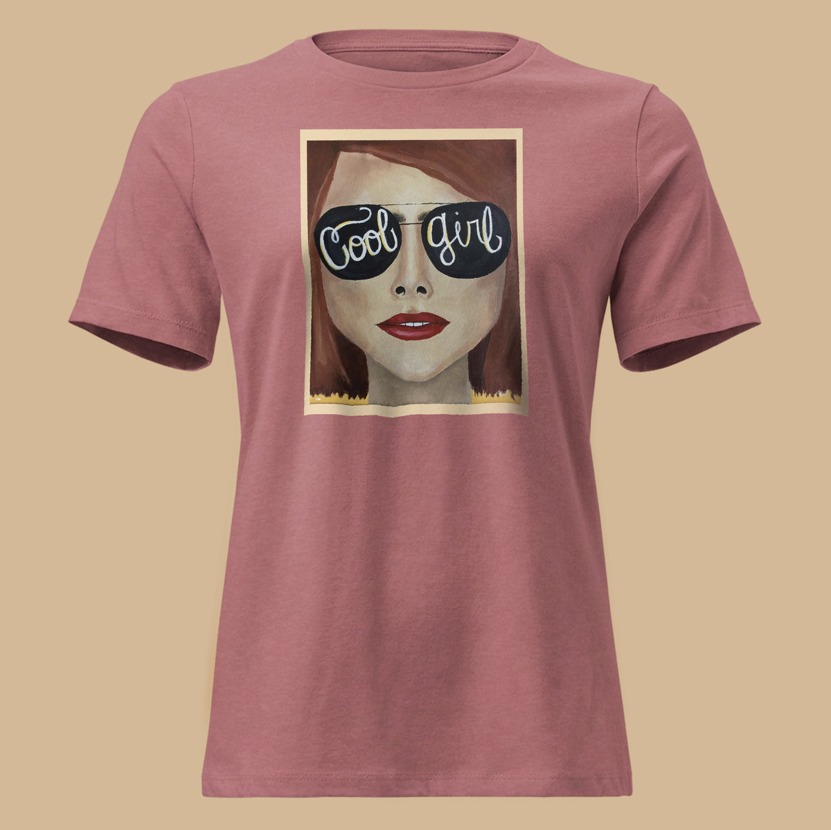 Cool Girl Co. Original Wearable Art Tee | Signature Relaxed Fit