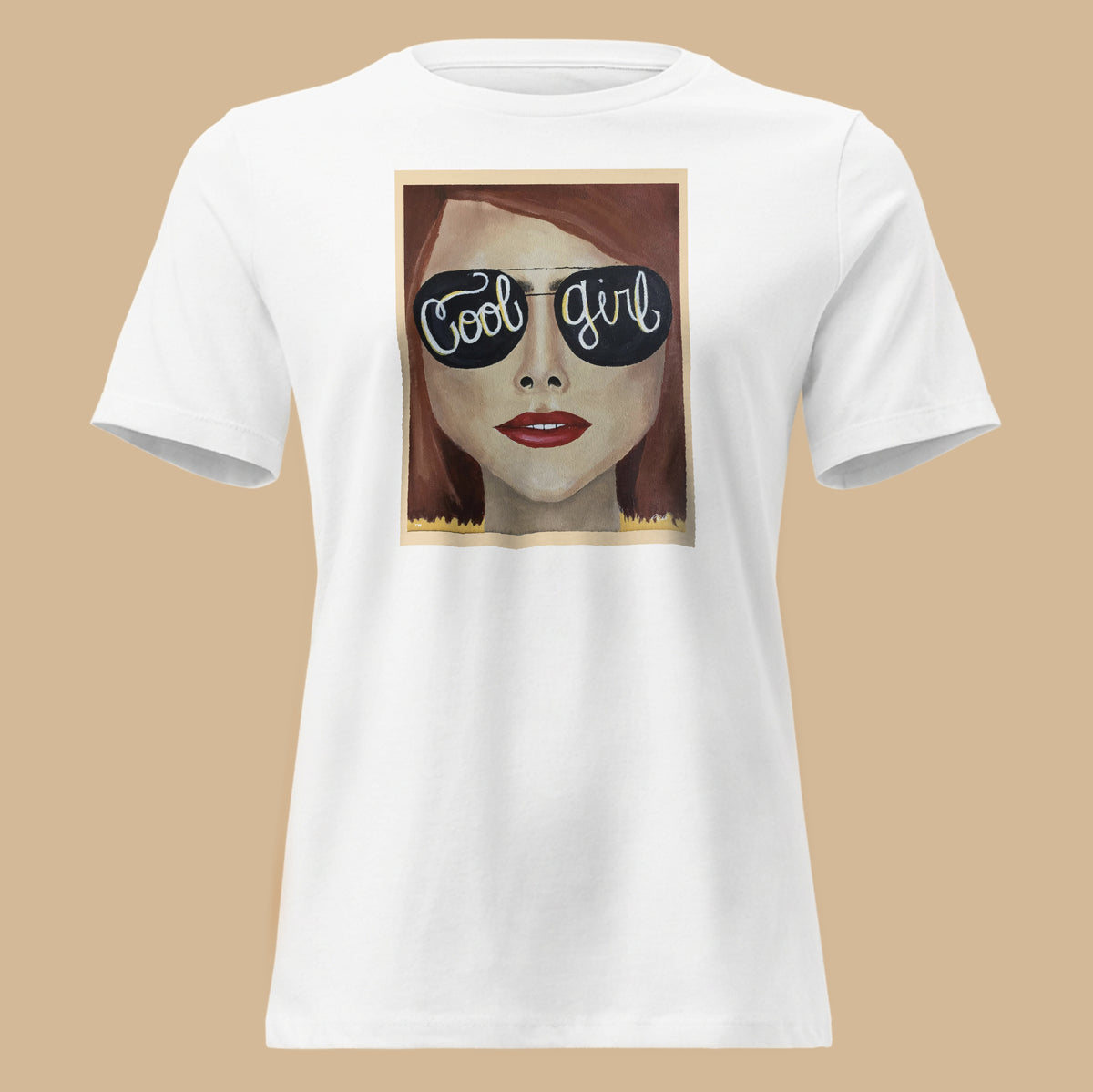 Cool Girl Co. Original Wearable Art Tee | Signature Relaxed Fit