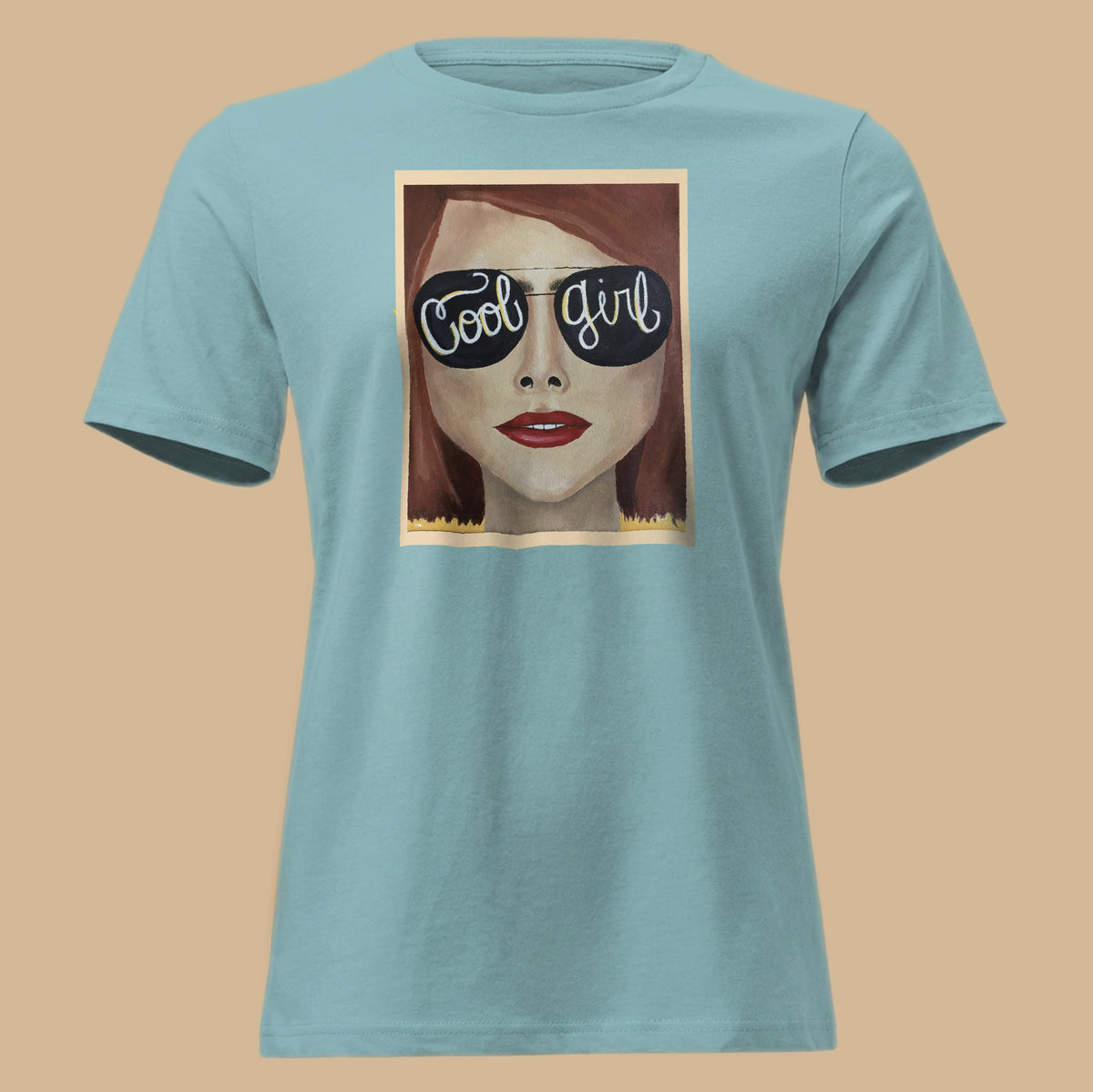 Cool Girl Co. Original Wearable Art Tee | Signature Relaxed Fit