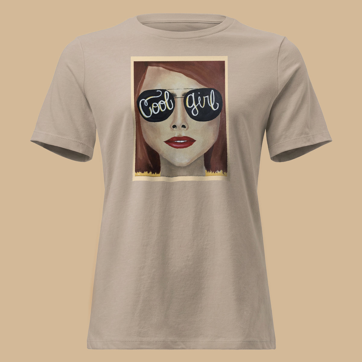 Cool Girl Co. Original Wearable Art Tee | Signature Relaxed Fit