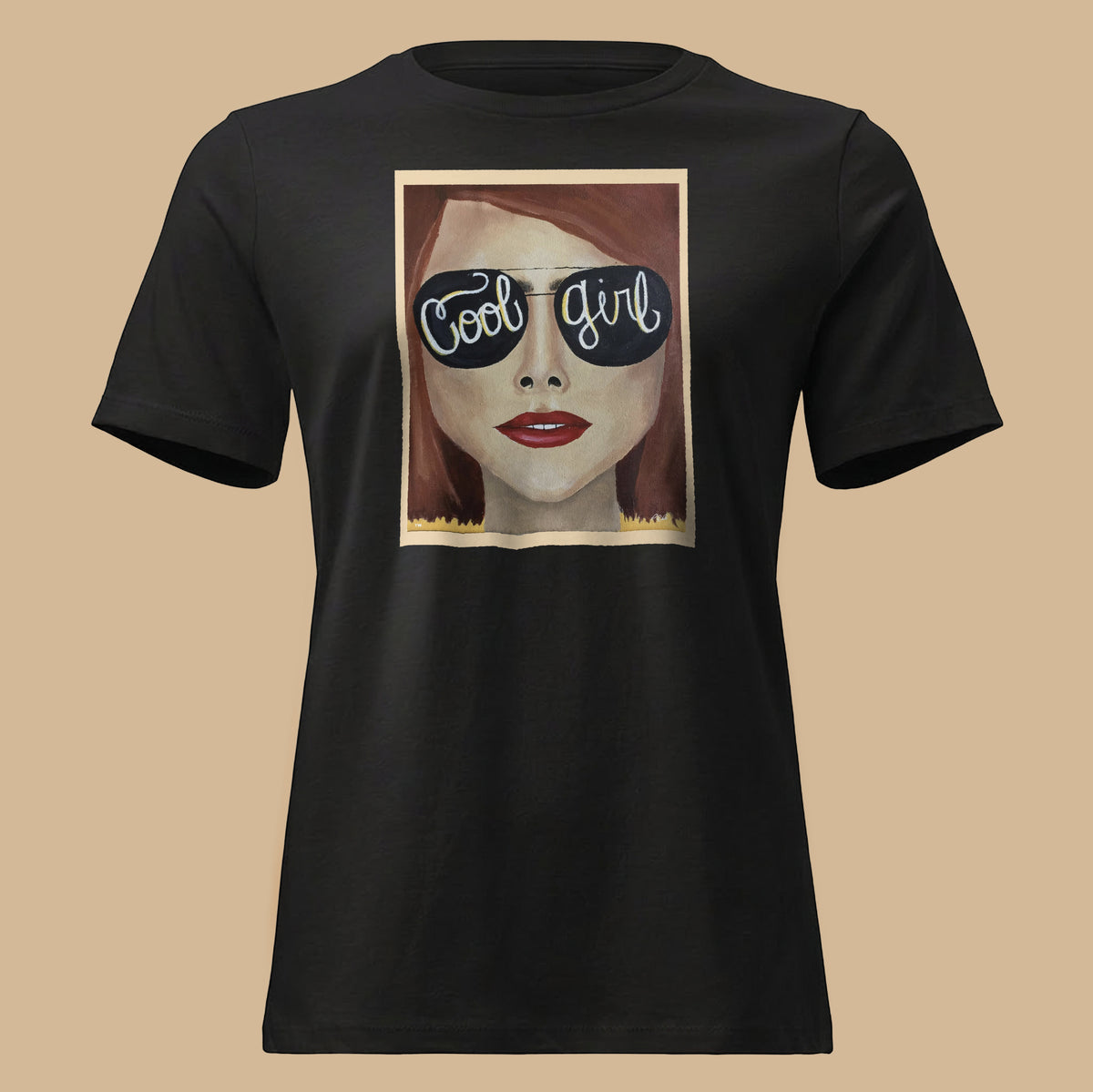Cool Girl Co. Original Wearable Art Tee | Signature Relaxed Fit