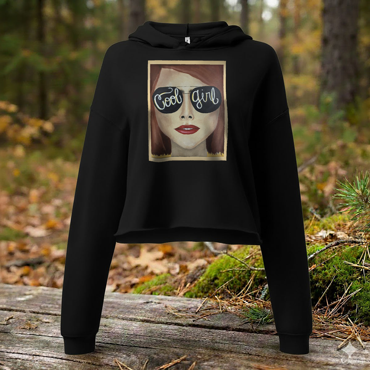 Cool Girl Co. Original Wearable Art Hoodie | Chic Cut Premium Layering Statement