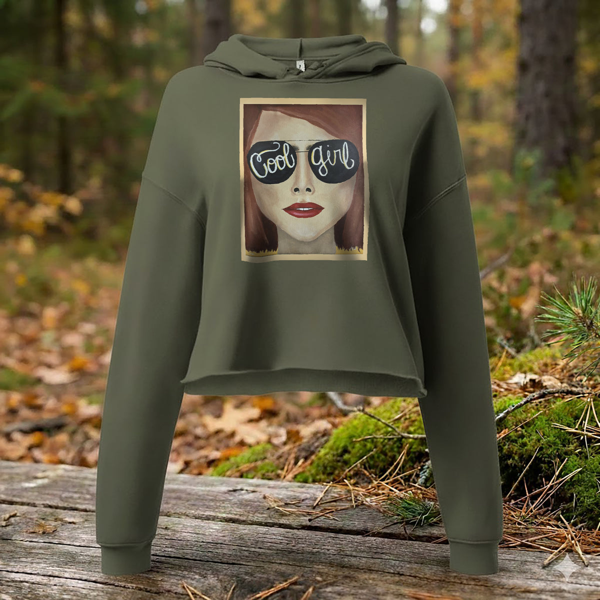 Cool Girl Co. Original Wearable Art Hoodie | Chic Cut Premium Layering Statement