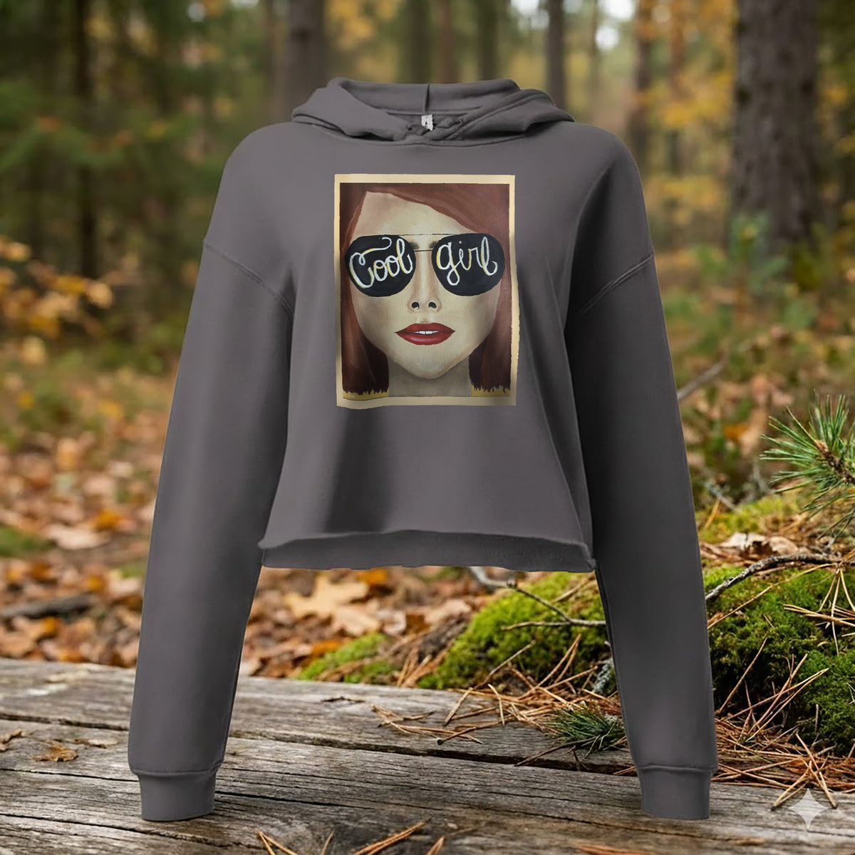 Cool Girl Co. Original Wearable Art Hoodie | Chic Cut Premium Layering Statement