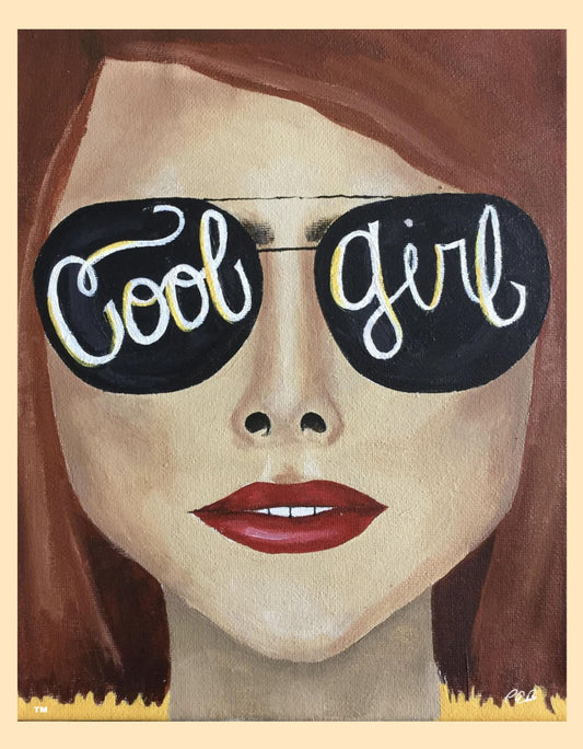 Cool Girl Co. Original Wearable Art Hoodie | Chic Cut Premium Layering Statement